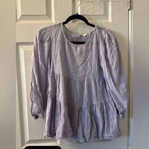 American Eagle peplum top